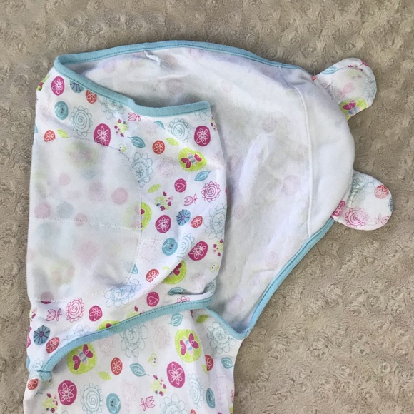Summer Infant Swaddle Size Sm/Med 7-14 lbs Floral - Picture 4 of 6